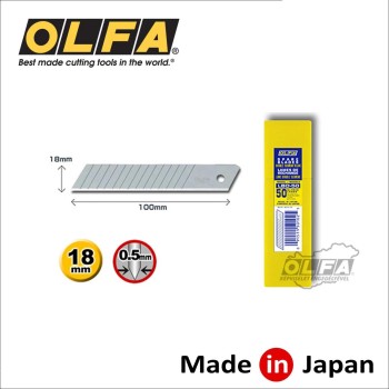 Penge OLFA tördelhető 18 mm 50 db - sűrű szegmensek (LBD-50)