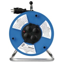 Kábeldob 25 m - IP44 gumi kábel 3 x 2,5 mm2 - 3680W ( PT-19222 ) Kábeldob 25 m - IP44 gumi kábel 3 x 2,5 mm2 - 3680W ( PT-19222 )