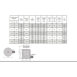 Hidraulikus munkahenger - 3/8" NPT - 10 tonnás/ 10 mm 700 bar -alacsony (PT-10B) Hidraulikus munkahenger - 3/8" NPT - 10 tonnás/ 10 mm 700 bar -alacsony (PT-10B)