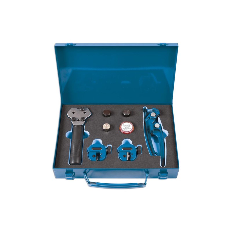 Fékcsőperemező készlet járművön is használható 4.75+5 bevonatos +6 mm (LAS-6950)