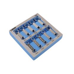 Adapter kulcs-készlet nyomatékkulcs. 3/8' 10 db-os 10-19 mm -AT18- (LAS-7286) Adapter kulcs-készlet nyomatékkulcs. 3/8' 10 db-os 10-19 mm -AT18- (LAS-7286)
