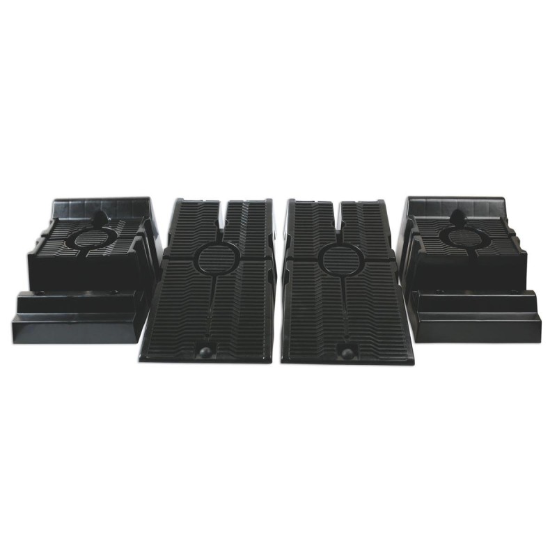 Laser Tools LAS-7297 műanyag autó rámpa pár – 2,5 t, 170 mm emelési magasság