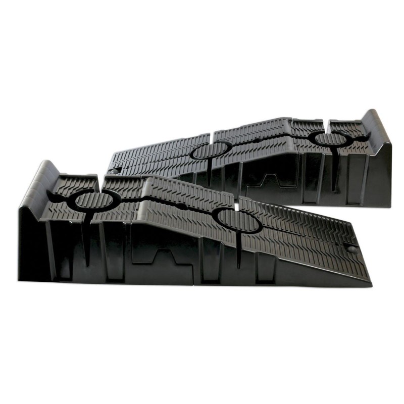 Laser Tools LAS-7297 műanyag autó rámpa pár – 2,5 t, 170 mm emelési magasság