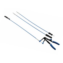 Bilincsfogó készlet - cserélhető flexibilis fejekkel - 3:1-ben -AT18 (LAS-7408) Bilincsfogó készlet - cserélhető flexibilis fejekkel - 3:1-ben -AT18 (LAS-7408)