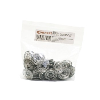 Fém rögzítő alátét klt. 50db D=29,9x5,0 mm -hővédő lemez- VAG -AT18 (CON-36415)