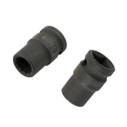 Gépi dugókulcs 13 mm-es 1/2'-os rövid 12 lapú - 38 mm - AT18 - (LAS 7414) Gépi dugókulcs 13 mm-es 1/2'-os rövid 12 lapú - 38 mm - AT18 - (LAS 7414)