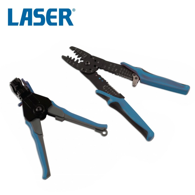 Kábel vágó, saruzó, blankoló fogó készlet 2 db-os - AT18- (LAS-7403) Kábel vágó, saruzó, blankoló fogó készlet 2 db-os - AT18- (LAS-7403)