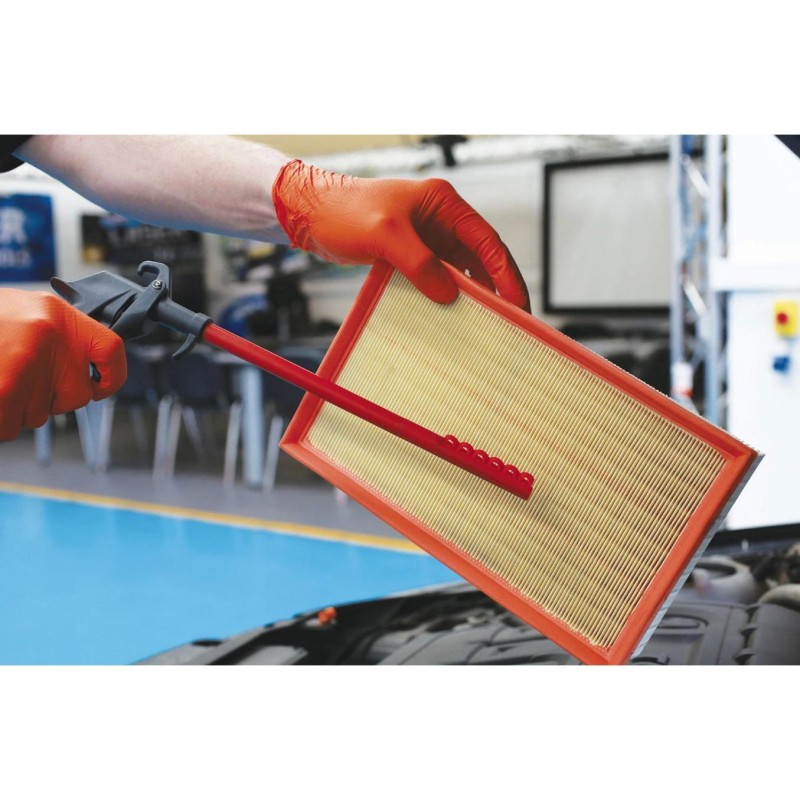 Lefújó pisztoly 6db oldalsó levegő nyílással szűrő takarításhoz -AT18 (LAS-7402)