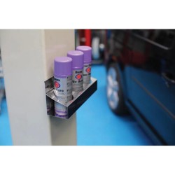 Mágneses tartó 3 db spray flakonhoz - 300x85x130 mm - INOX - AT18 - (LAS-7389) Mágneses tartó 3 db spray flakonhoz - 300x85x130 mm - INOX - AT18 - (LAS-7389)