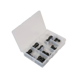 Műanyag levegő-gyorscsatlakozó készlet - 17 részes -AT18- (CON-31897) Műanyag levegő-gyorscsatlakozó készlet - 17 részes -AT18- (CON-31897)