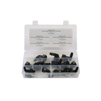 Műanyag üzemanyag rendszer könyök gyorscsatl. klt - 15 db -AT18- (CON-34030)