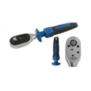 Racsnis hajtószár, átnyomós kétfunkciós gyorshajtós 3/8" 230 mm -AT18 (LAS-7377) Racsnis hajtószár, átnyomós kétfunkciós gyorshajtós 3/8" 230 mm -AT18 (LAS-7377)