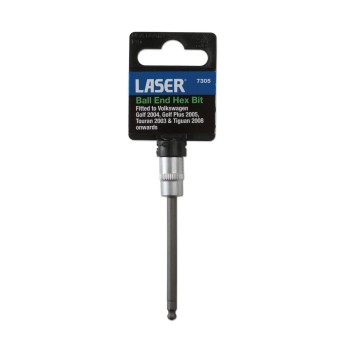 Rátűzőkulcs - crowa+bit 1/4&quot; Imbusz gömbvégű 4 mm hosszú -AT18 - (LAS-7305)