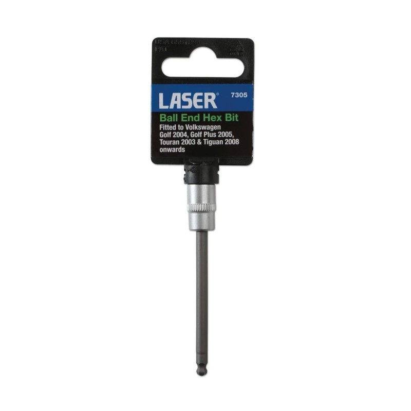 Rátűzőkulcs - crowa+bit 1/4&quot; Imbusz gömbvégű 4 mm hosszú -AT18 - (LAS-7305)