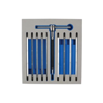 T-alakú csavarhúzó 12 db-os készlet, Torx, Imbusz, PH, PZ -AT18 - (LAS-7284) T-alakú csavarhúzó 12 db-os készlet, Torx, Imbusz, PH, PZ -AT18 - (LAS-7284)