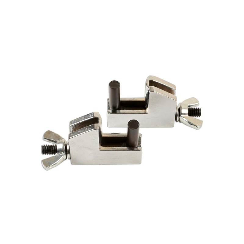 Tömlőszorító fogó klt. FÉM 2 részes, ezüst 0-15 mm -AT18 (LAS-7254)