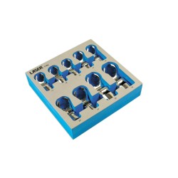 Nyomatékkulcs villás/csuklós 9 db adap.klt.1/2"Crowfoot 17-32 mm-AT18 (LAS-7164) Nyomatékkulcs villás/csuklós 9 db adap.klt.1/2"Crowfoot 17-32 mm-AT18 (LAS-7164)