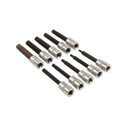 Rátűzőkulcs klt. 3/8&quot; imbusz, hossz. 4-13 mm (LAS-7163)