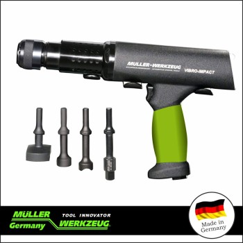 Vibro kalapács levegős klt. gyorstokmány +4 db ütőfej klt.- MÜLLER (MLR-290 206) Vibro kalapács levegős klt. gyorstokmány +4 db ütőfej klt.- MÜLLER (MLR-290 206)