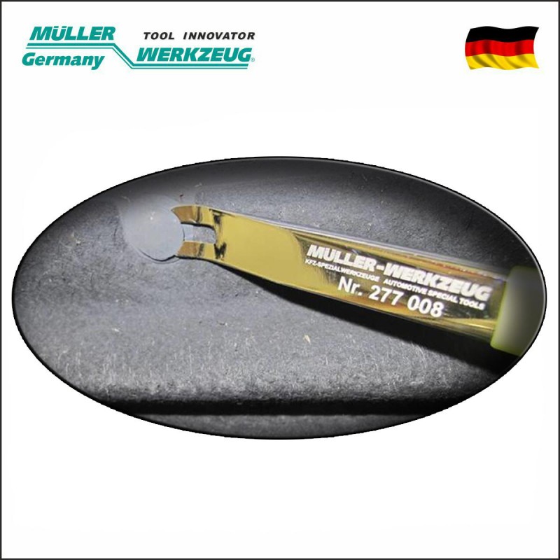 Patent kiszedő szerszám spec. lapos kivitel 175 mm - MÜLLER (MLR-277 008)