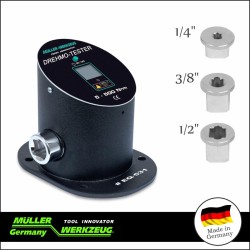Nyomatékkulcs teszter műszer 5-500 Nm-ig - 1/4"-3/8"-1/2" - MÜLLER (MLR-EQ-531) Nyomatékkulcs teszter műszer 5-500 Nm-ig - 1/4"-3/8"-1/2" - MÜLLER (MLR-EQ-531)
