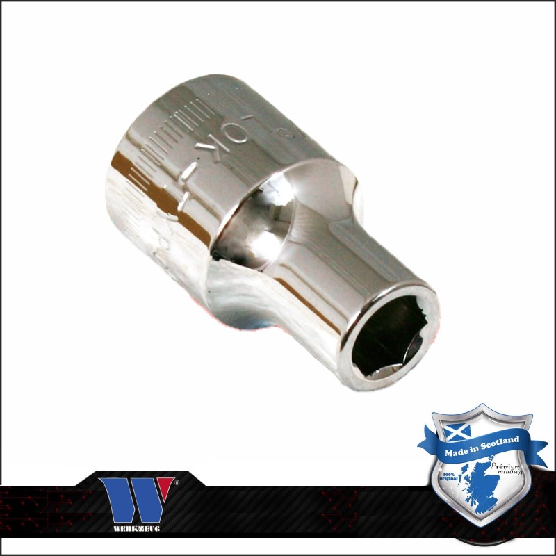 Lok-Typ Dugókulcs - crowafej 1/2&quot; 12 mm 6 lap normál - Welzh (1063-5-WW)