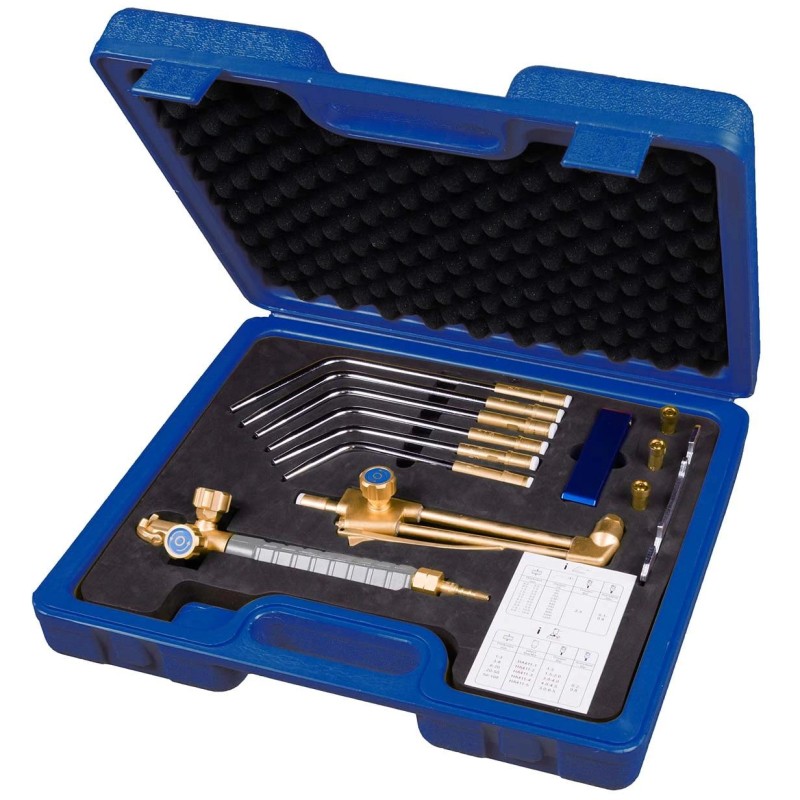 Iweld KOMBI 11 MINI autogén hegesztő-vágó készlet 6 égőszárral, kofferben