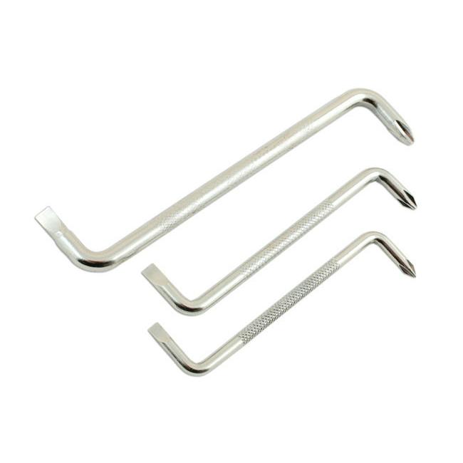 Csavarhúzó klt. "Z" alakú -hajlított klt. PH csillag+SL lapos - 3db-os(LAS-5910) Csavarhúzó klt. "Z" alakú -hajlított klt. PH csillag+SL lapos - 3db-os(LAS-5910)