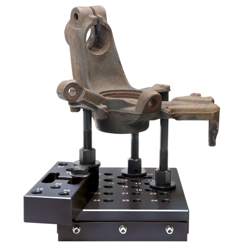 COMPAC munkadarab alátámasztó állvány, 50 tonnáig terhelhető, univerzális