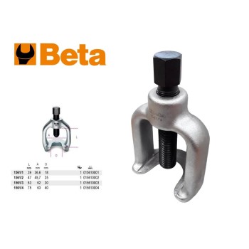 Gömbfejlehúzó galvanizált 40 mm - Beta (1561-4)