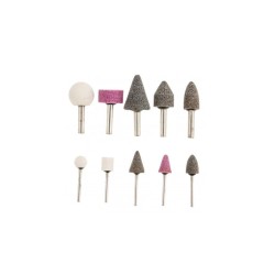 Köszörűkő klt. fúrógéphez - 10 r. készlet Top Tools (60H006) Köszörűkő klt. fúrógéphez - 10 r. készlet Top Tools (60H006)