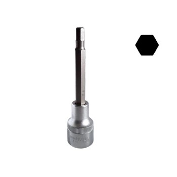 Rátűzőkulcs - crowa+bit 1/2&quot; imbusz 6 mm, hosszú (S09H4306)