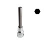 Rátűzőkulcs - crowa+bit 1/2&quot; imbusz 10 mm, hosszú (S09H4310)