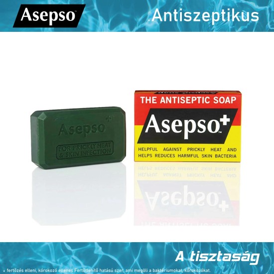 Szappan 1 db-os Asepso+ Original KÉZFERTÕTLENÍTÕ szappan 80 g (821BJJ)