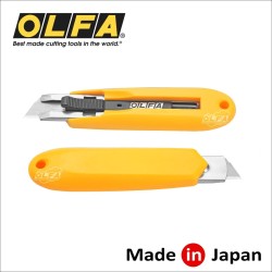 Vágókés OLFA biztonsági, rugós pengével 18 mm - csúszásmentes mark. (SK-5) Vágókés OLFA biztonsági, rugós pengével 18 mm - csúszásmentes mark. (SK-5)