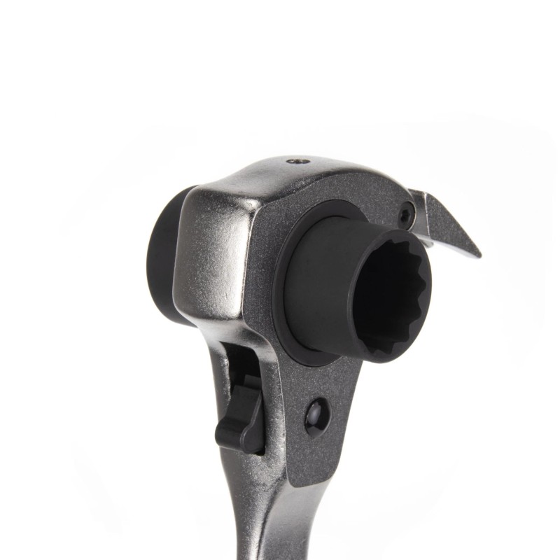 Crowa racsnis kulcs kettős 19x22 mm - Laser (LAS-5864)