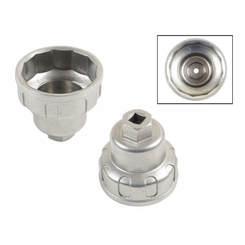 Üzemanyagszűrő leszedő kulcs 57 mm, 12 lap - Mazda - (LAS-7554)