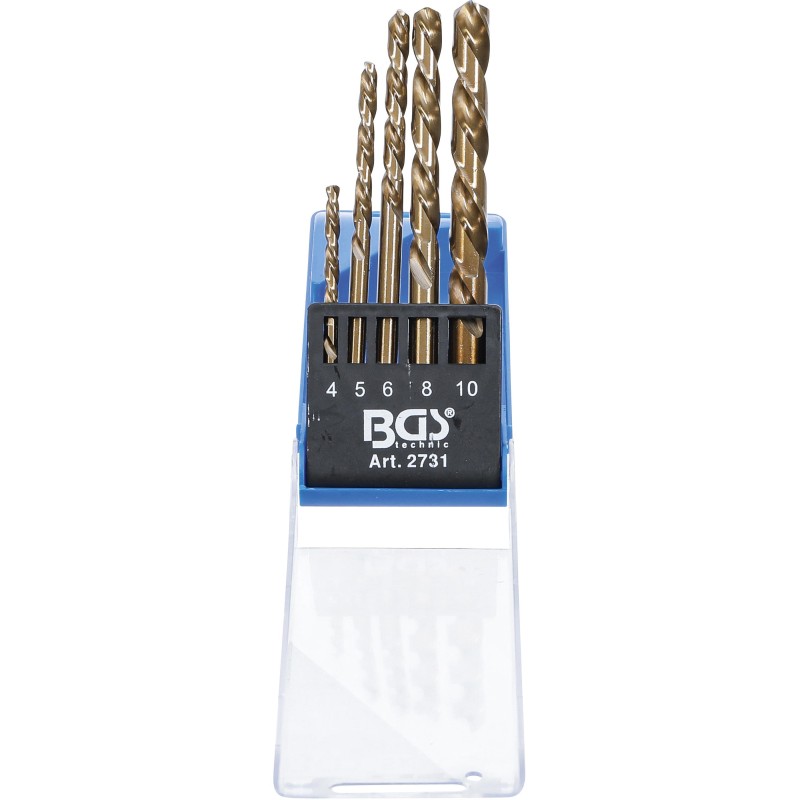 Csigafúró Klt. HSS Co5 Kobaltos balos 4-10 mm 5 db-os BGS (BGS-2731) Csigafúró Klt. HSS Co5 Kobaltos balos 4-10 mm 5 db-os BGS (BGS-2731)