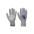 Kesztyű Buck szürke PW poliuretán tenyér 07-es S ( PTPWG-S )