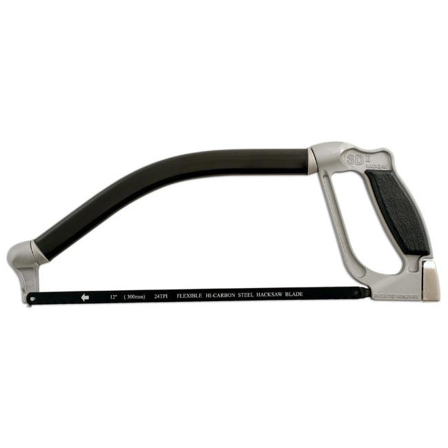 Fémfűrész 300 mm alacsony profilú, 180°-ban forg.- Laser (LAS-3376)