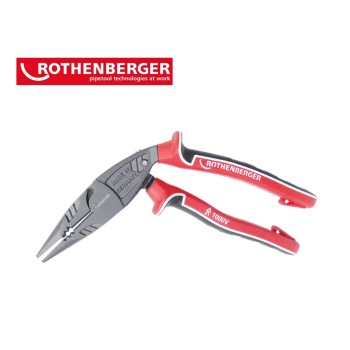 Fogó kombinált fogó 180 mm 1000V VDE - Rothenberger (1500003169)