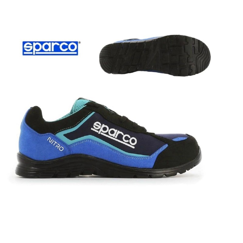 Munkavédelmi cipő SPARCO - NITRO S3 kék 41-es (752241NRAZ)