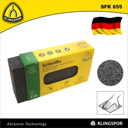 Csiszolóhasáb, rugalmas 80x50x20 mm P120 - SFK 655 KLN (KLN-13802) Csiszolóhasáb, rugalmas 80x50x20 mm P120 - SFK 655 KLN (KLN-13802)