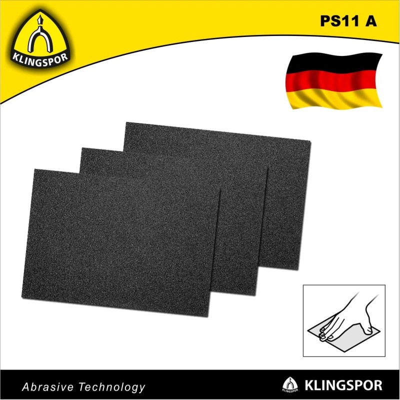 Csiszolópapír ív 230x280 mm P 1000 - vízálló - PS11A KLN (KLN-11892)