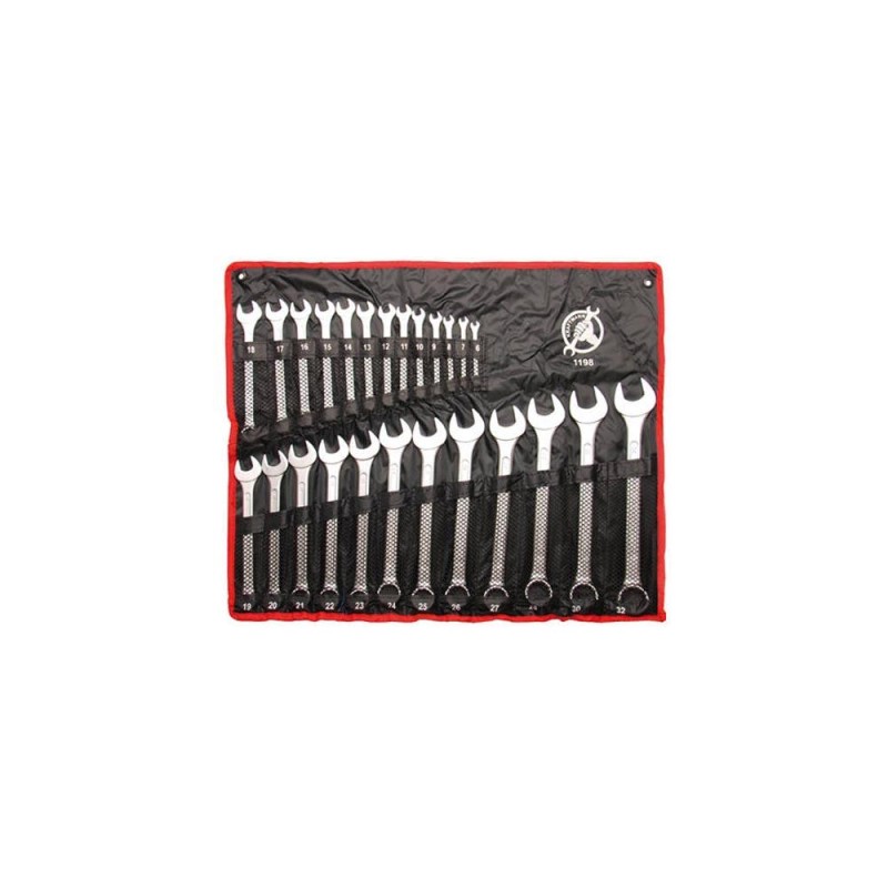 Csillag-villás kulcskészlet, 25 db-os (BGS-1198) Csillag-villás kulcskészlet, 25 db-os (BGS-1198)