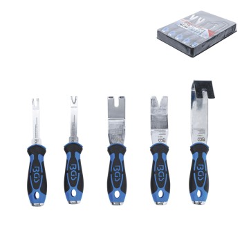 Patent kiszedő készlet inox, 5 részes (BGS-1328)