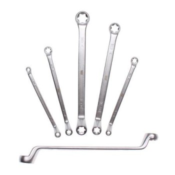 E profilú csillagkulcs készlet 6-részes CV hajlított kivitel (BGS-2281) E profilú csillagkulcs készlet 6-részes CV hajlított kivitel (BGS-2281)