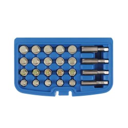 64 részes olajleeresztő csavar menetjavító készlet (BGS-126)