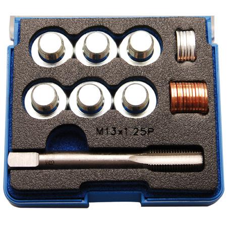 Olajleeresztő csavar menetjavító készlet, M13X1.25 (BGS-168) Olajleeresztő csavar menetjavító készlet, M13X1.25 (BGS-168)