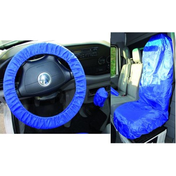 Ülés és kormány takaró/védő poliészter (BGS-66531)